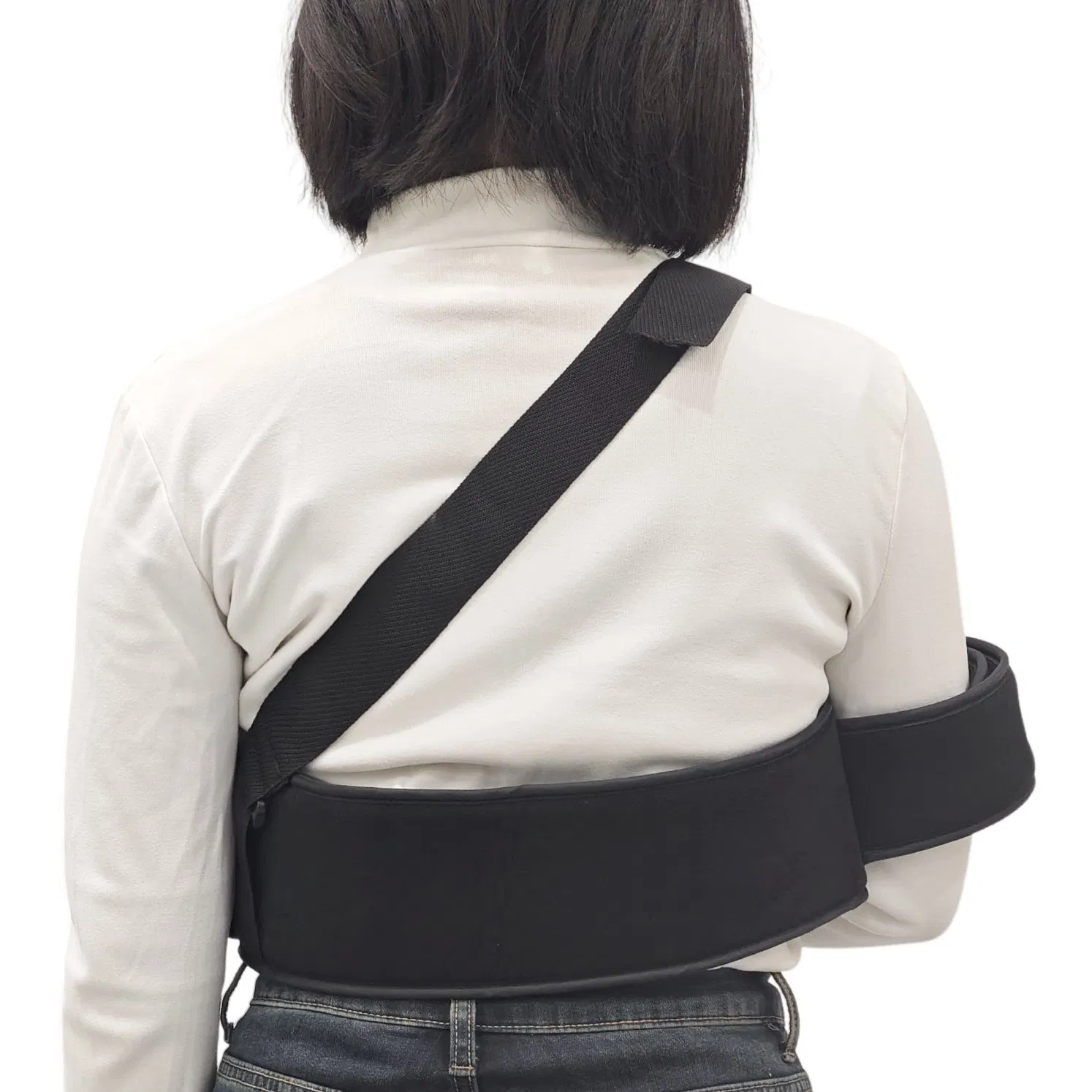 Adjustable Lightweight Breathable Arm Support Custom Logo Shoulder Immobilizer with Sling for Comfortable
