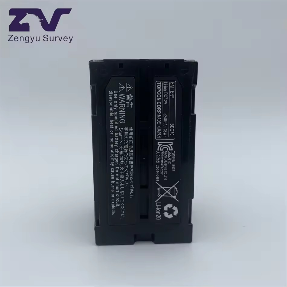 Zengyu Total Station Replacement Battery Bdc70 for Top Con Total Station Cx/Rx-350 Accessories Rechargeable Battery