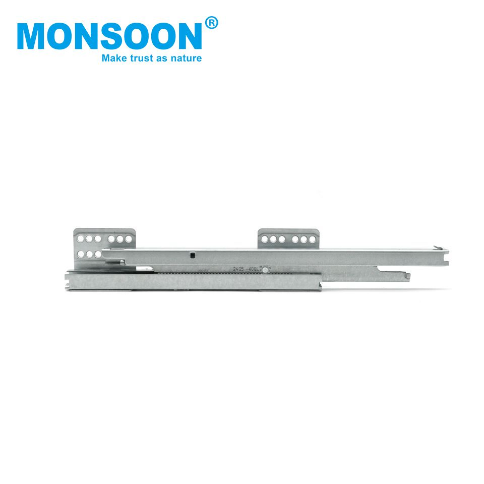 Furniture Fittings Heavy Duty Double Wall Slide Slim Box Soft Closing blue Zinc Plated Metal Box Ultrabox Drawer System