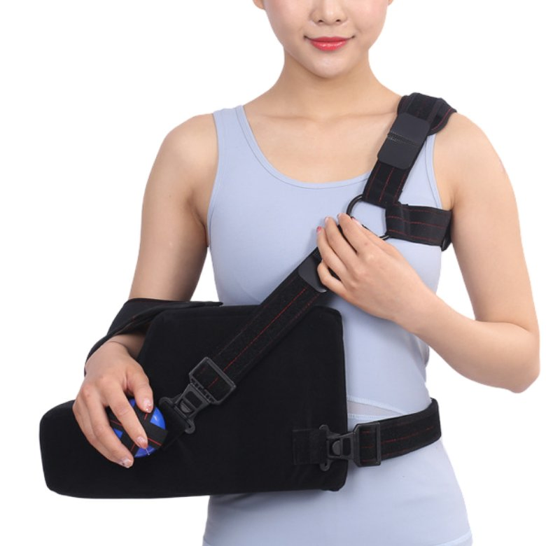 Breathable Shoulder and Hand Immobilizer with Pillow