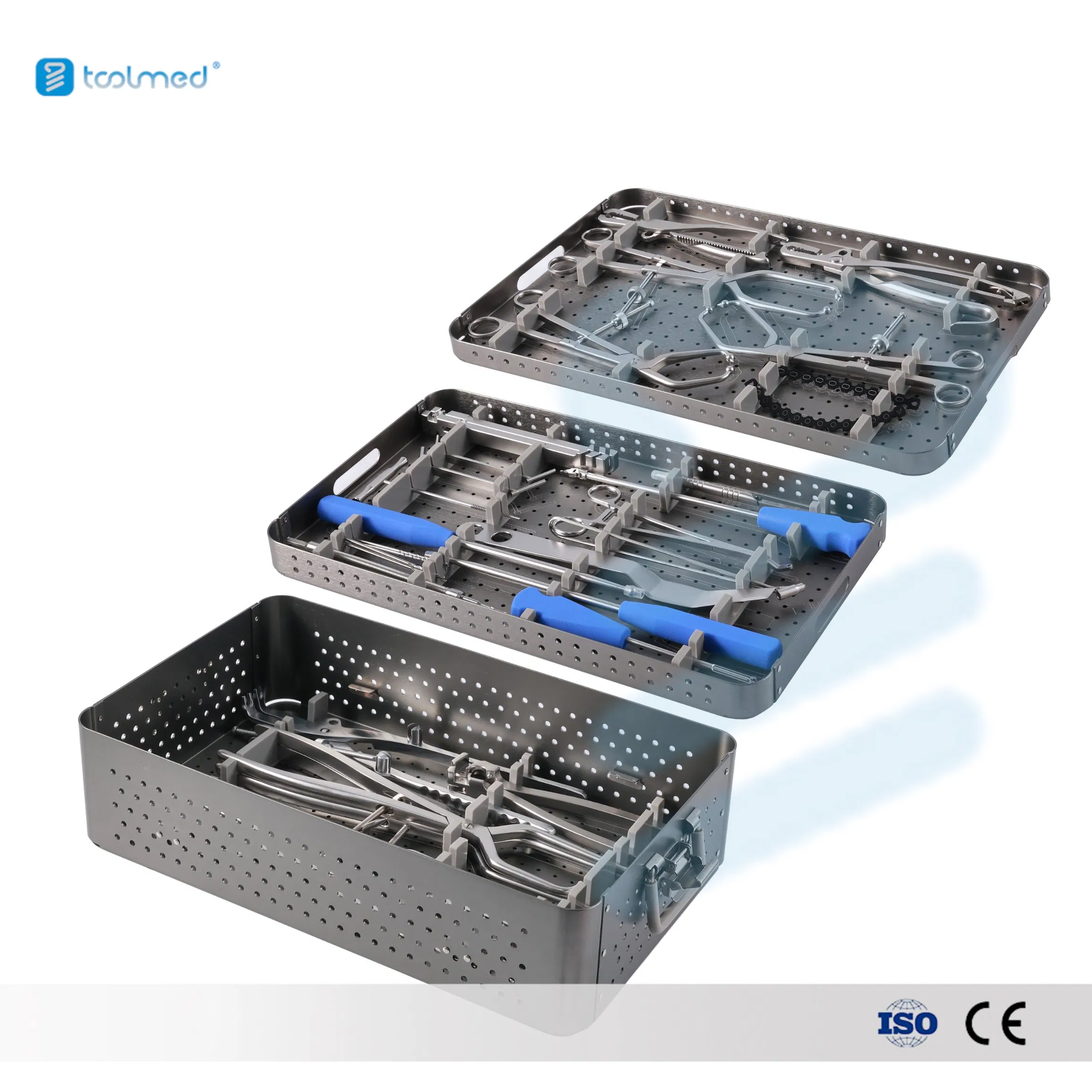 CE Certified Orthopedic Pelvic Reconstruction Plate Instrument Set for Hip Reconstruction