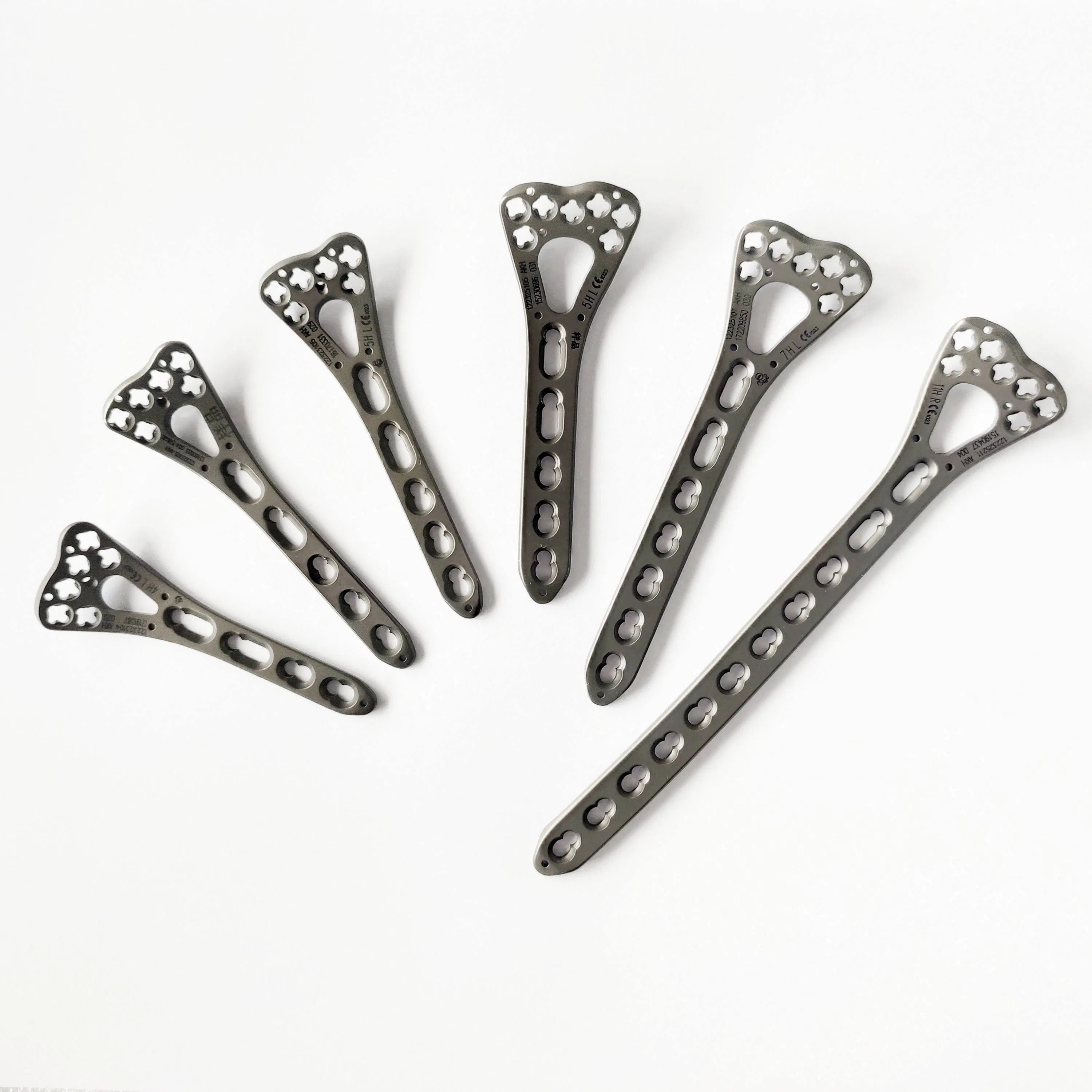 Variable Angle Radius Locking Plate Orthopaedic Implants Titanium Locking Plate