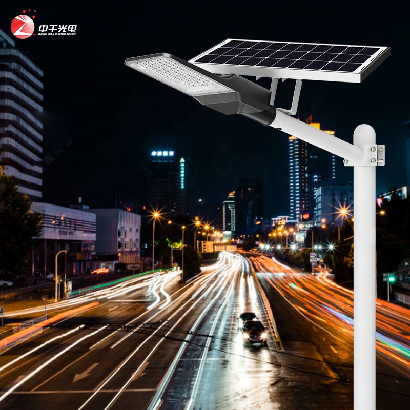 China Manufacture Wholesale New Solar Energy Smart Diecasting Aluminum Outdoor Commercial Landscape LED Solar Cell Street Light