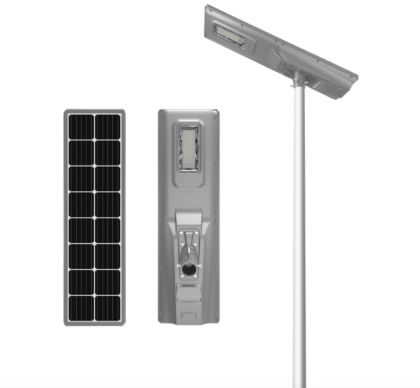 8W Solar Street Lighting with High Luminous Flux for Pathways