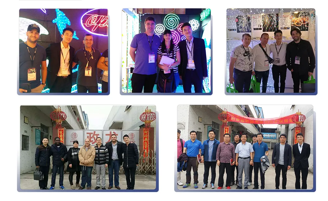 Commercial Grade Outdoor LED String Lighting for Christmas Street Event Decoration