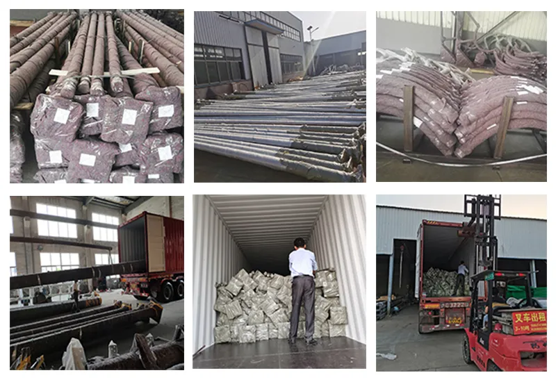 High Mast Lighting System with Efficient LED Flood Light