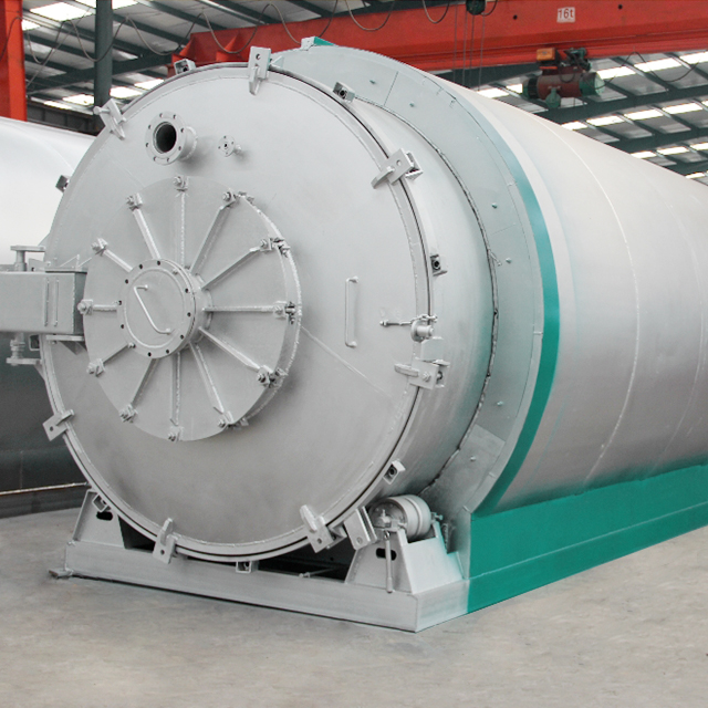 Incinerator Medical Waste Hospital Batch Type Plastic Pyrolysis Plant