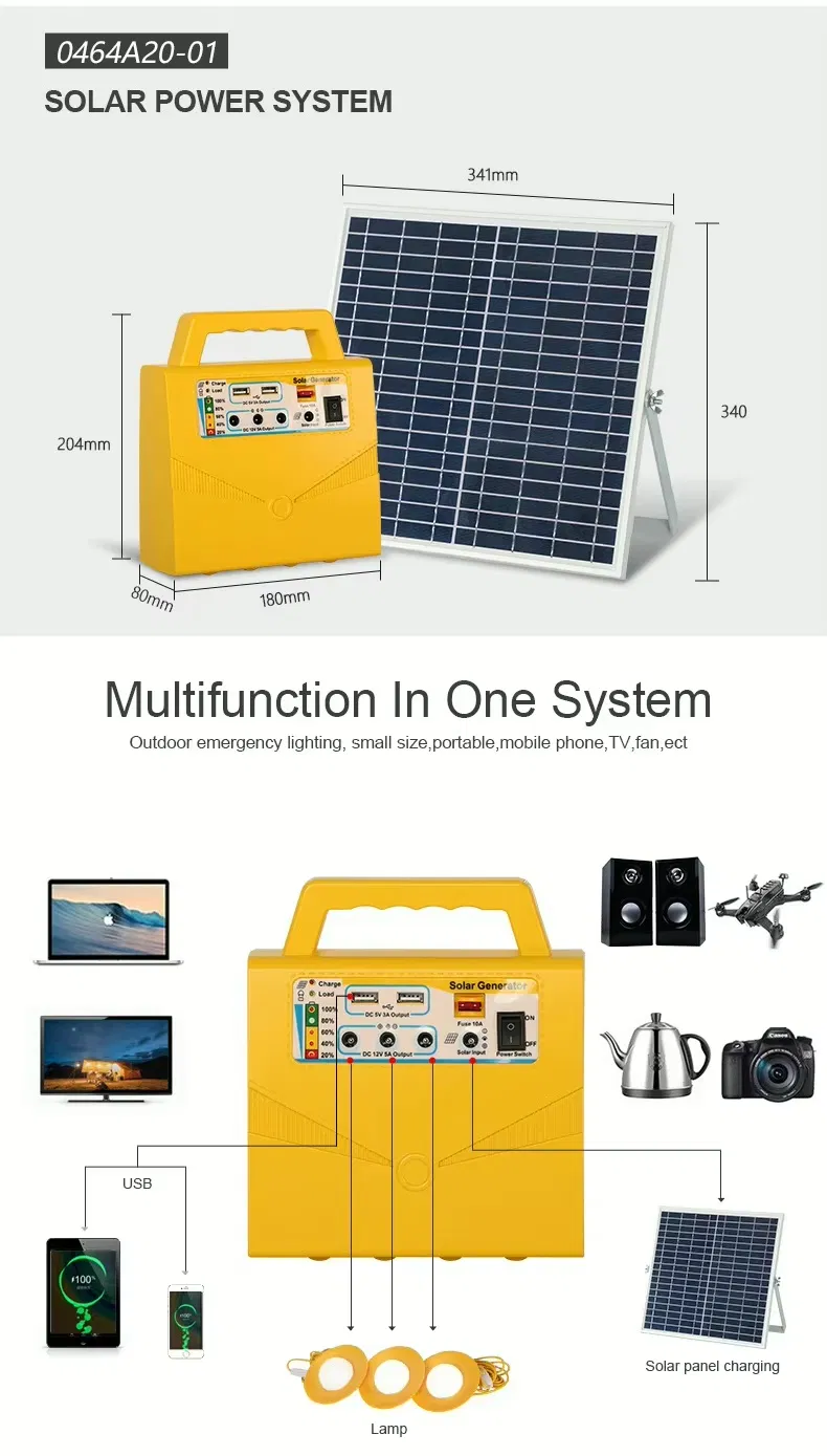 Efficient Solar Power System for Home Lighting Needs