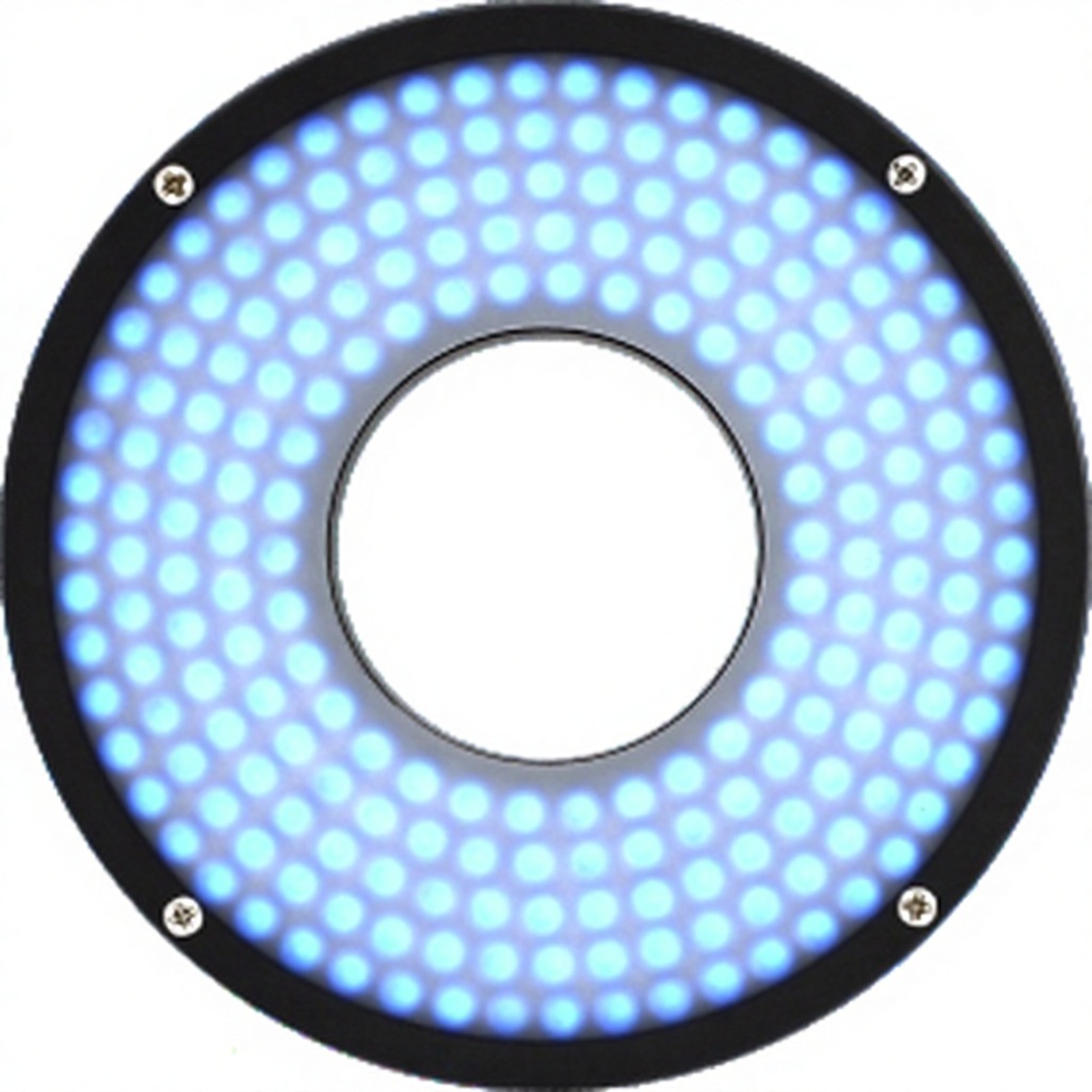 30 Ring LED Light Source Model R-HXGY for Industrial Visual Inspection 90mm Special Visual Ring Light for Office Application