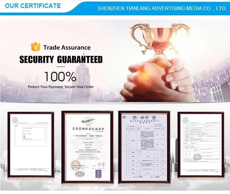 Certifications