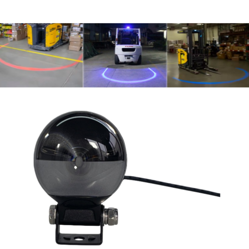 LED Forklift Arch Zone Beam Safety Warning Lamp for Industrial Facilities Pedestrians