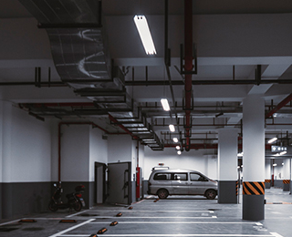 Emergency LED Vapor proof Luminaire