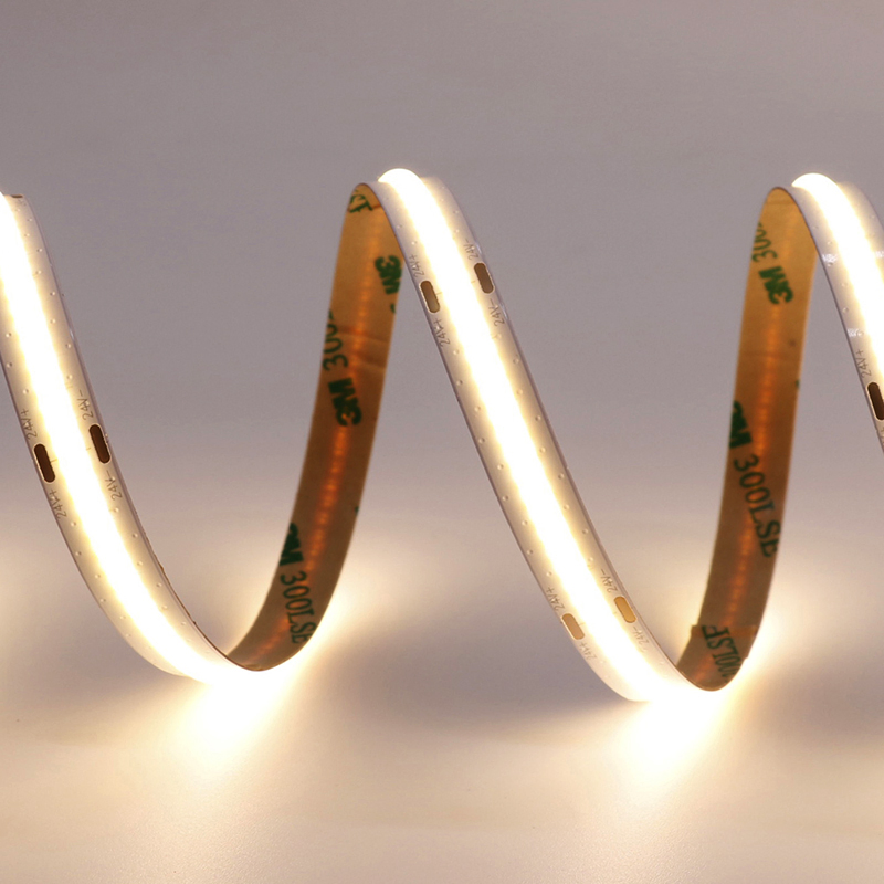 Flexible Full Range of Color LED COB Strip Lighting for Decoration Lighting