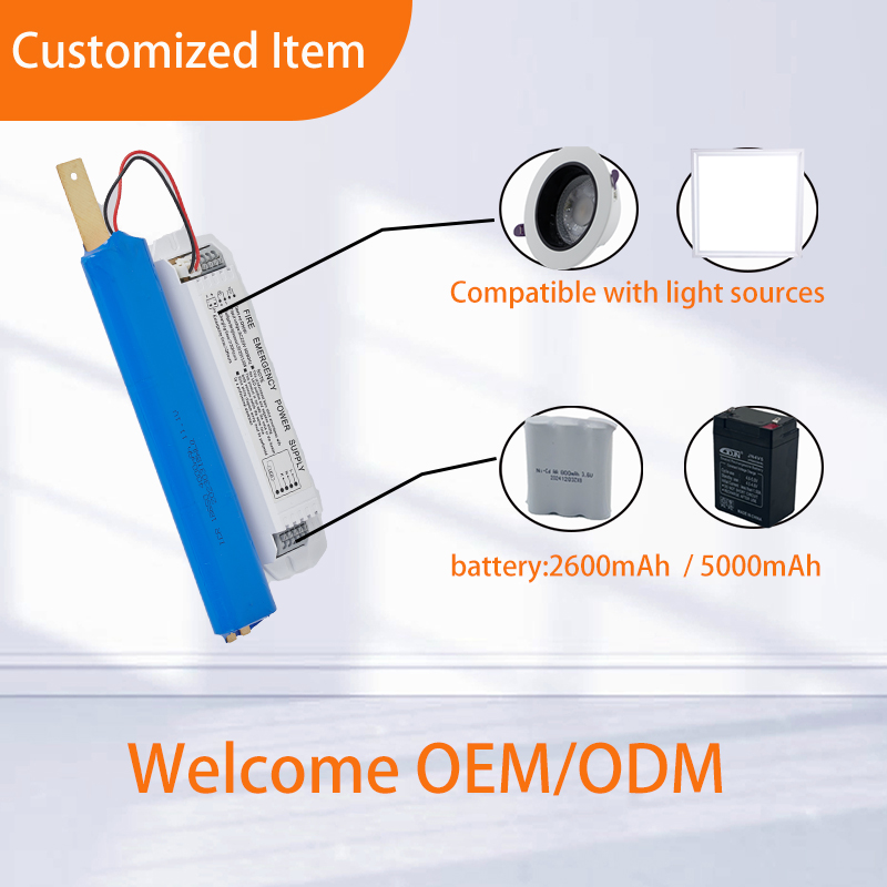 Hotsale Emergency Power Pack Battery Backup of Emergency Light Emergency Module Power Kit