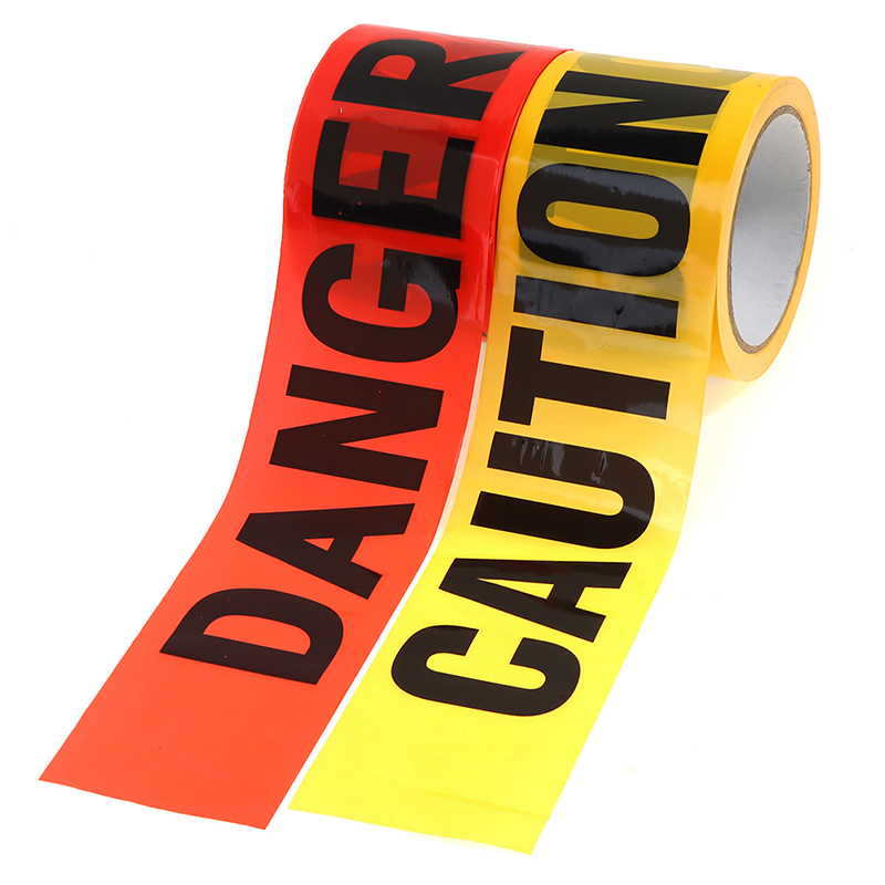 EONBON Customized Premium Yellow Barrier Caution Tape 3 Inch X 1000 Feet, Electrical Warning Yellow Caution PE Warning Tape