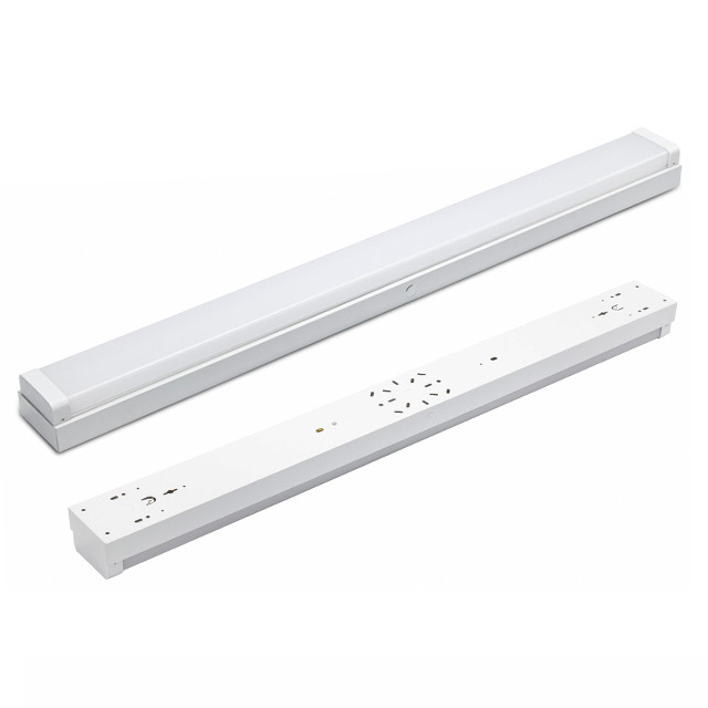 ETL CETL DLC 4ft 40W 60W Classroom Lighting Fixture LED Tube Lights Linear Batten Light