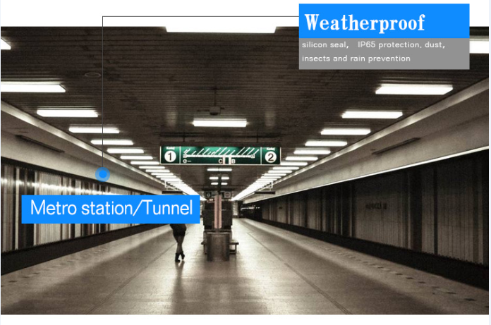 LED Weatherproof Emergency Batten Light
