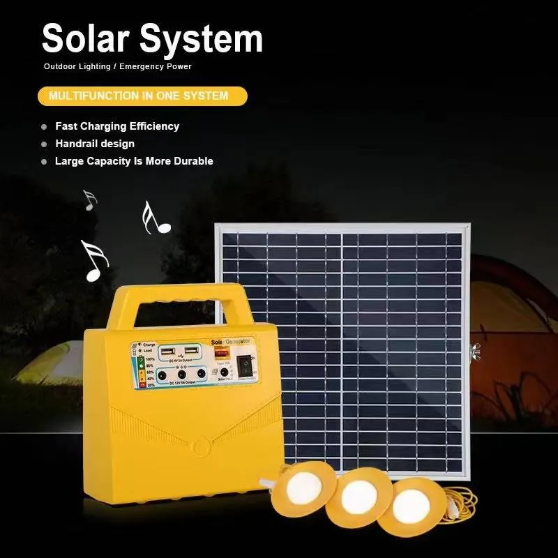 Efficient Solar Power System for Home Lighting Needs
