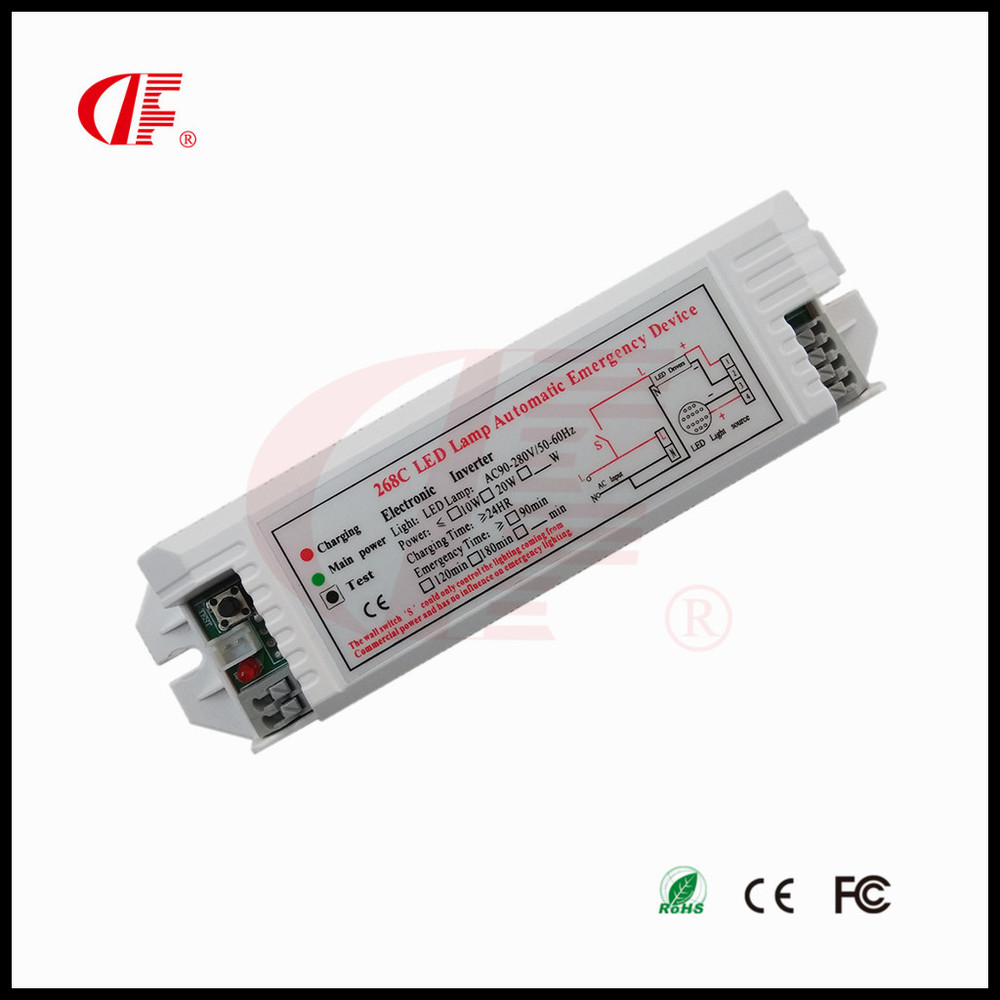 LED Emergency Power Pack Build in Battery for Max 40W Lamp with Eco Emergency Solution DF268C