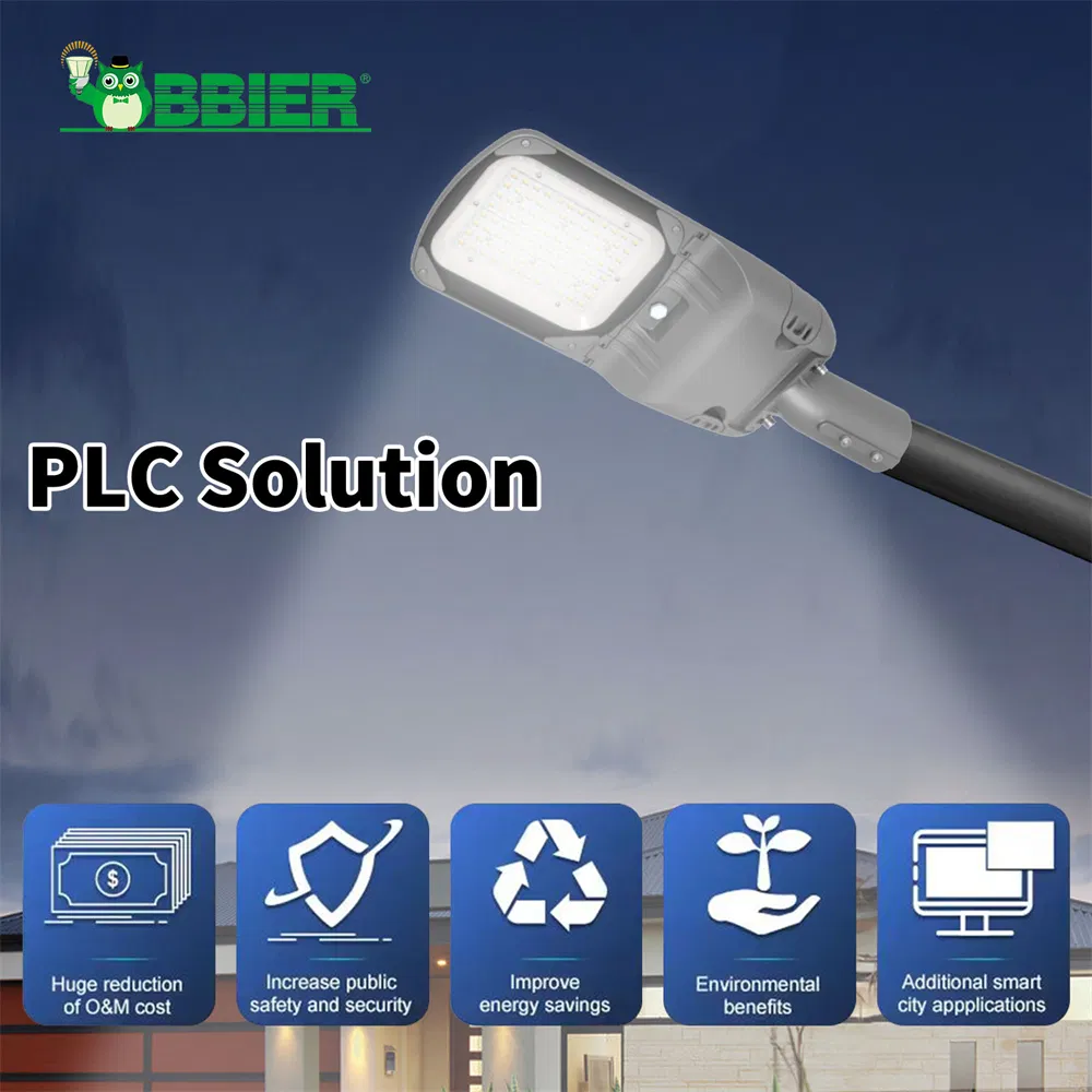 Smart 80W LED Solar All-in-One Road Lamp Energy-Efficient Street Lighting System