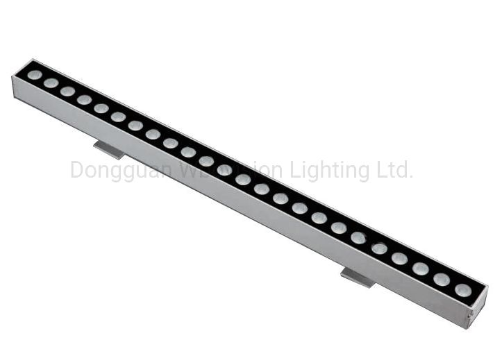 IP65 24W LED Outdoor Linear Wall Washer Surface Mounted Ultra Bright for Building Facade Commercial Mall Exterior Hotel Wall Lighting