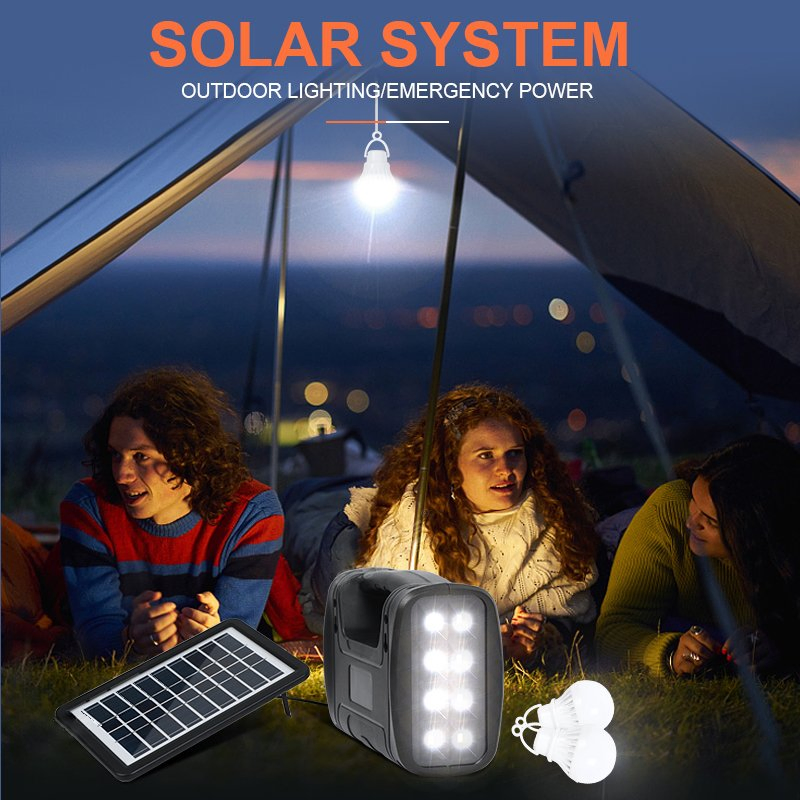 Solar Energy Kit: LED Lighting &amp; Mobile Phone Charging Solution