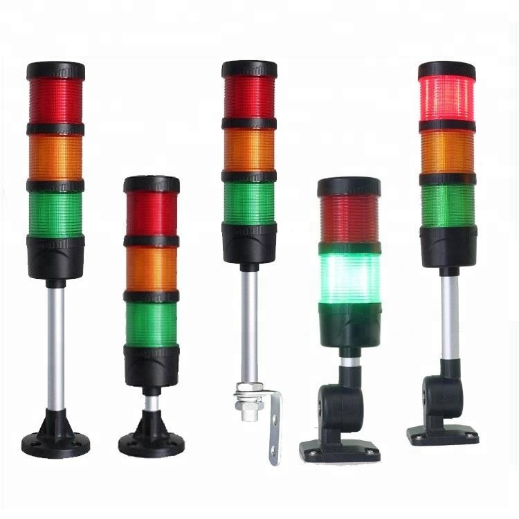 M4F LED Warning Light Modular 24v Signal Tower Light For CNC Machine