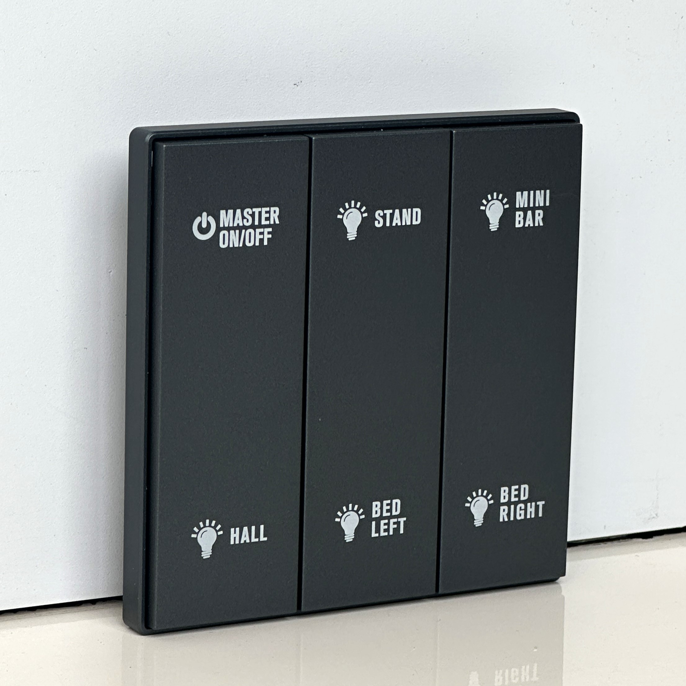 ABLE Hotel Lighting Automation Using RS485 Protocol Smart Lighting Switch With Remote Control