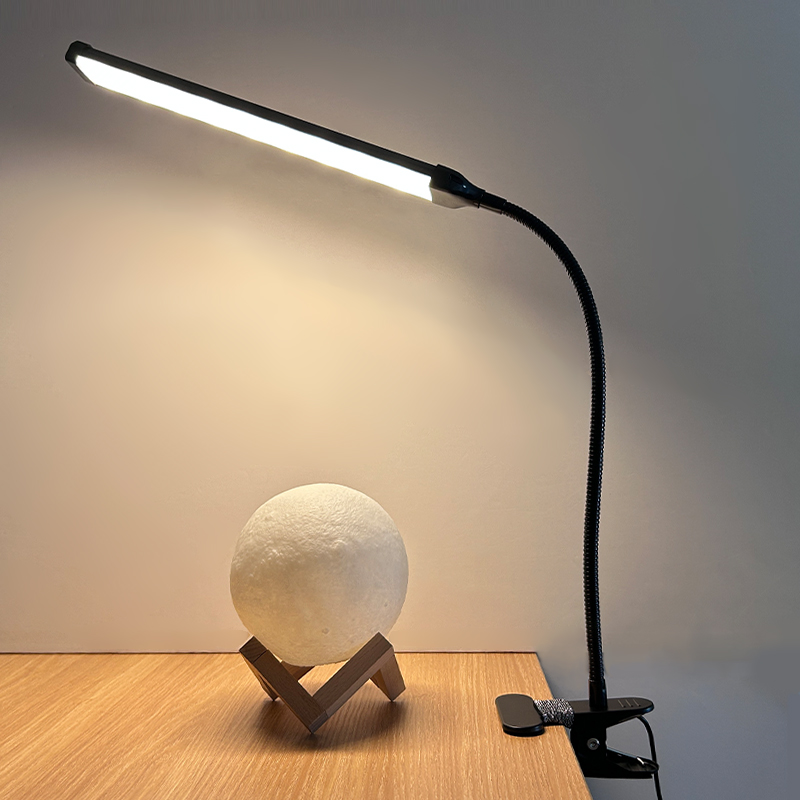LED Soft Tube Clamp Learning Desk Lamp Factory Direct Sales Best Price Support OEM/ODM