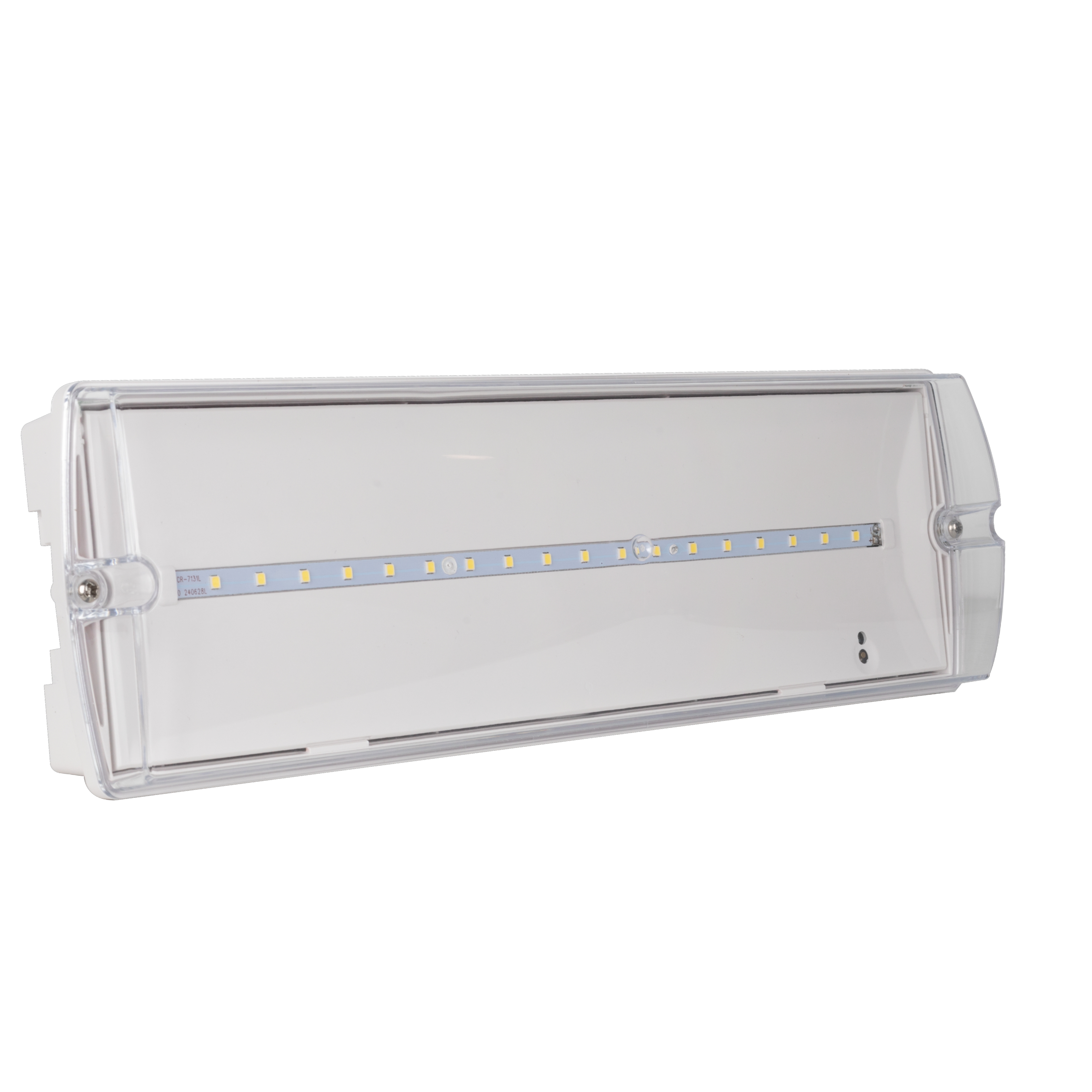 Factory Outlet Waterproof IP65 Rechargeable Hotel Bulkhead Emergency Exit Sign LED Light Plastic 3 Hours Emergency