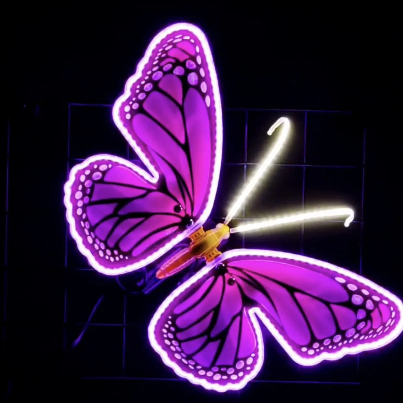 Christmas Holiday Event Planning Creative Products Outdoor IP65 LED Lighted Butterfly Villa Landscape Cheap Decorations Lighting