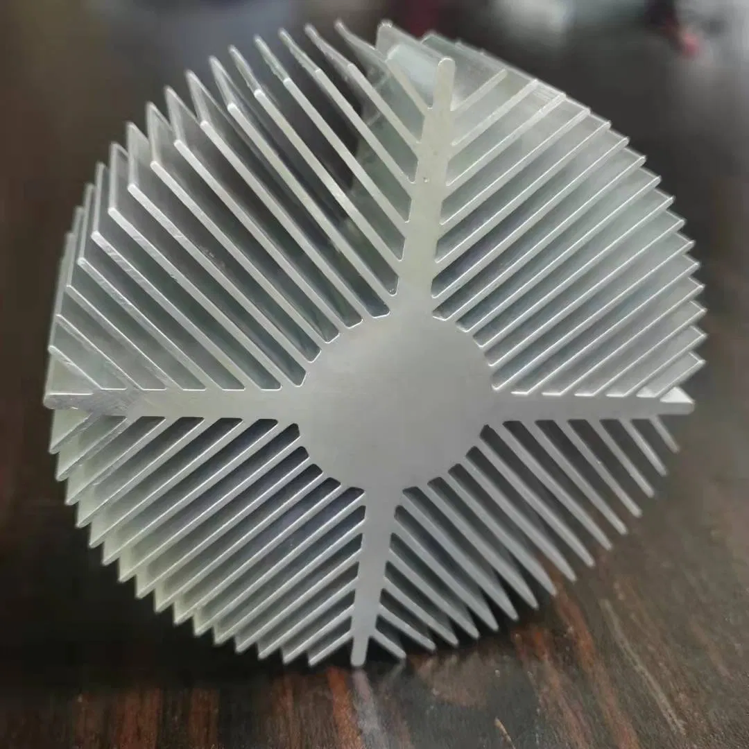 Sleek Aluminium Heatsink System for Modern Architecture Cooling