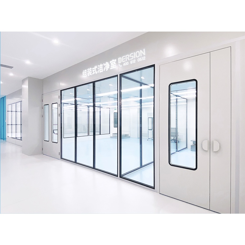 ISO8 Cleanroom Modular System with Energy-Efficient LED Lighting