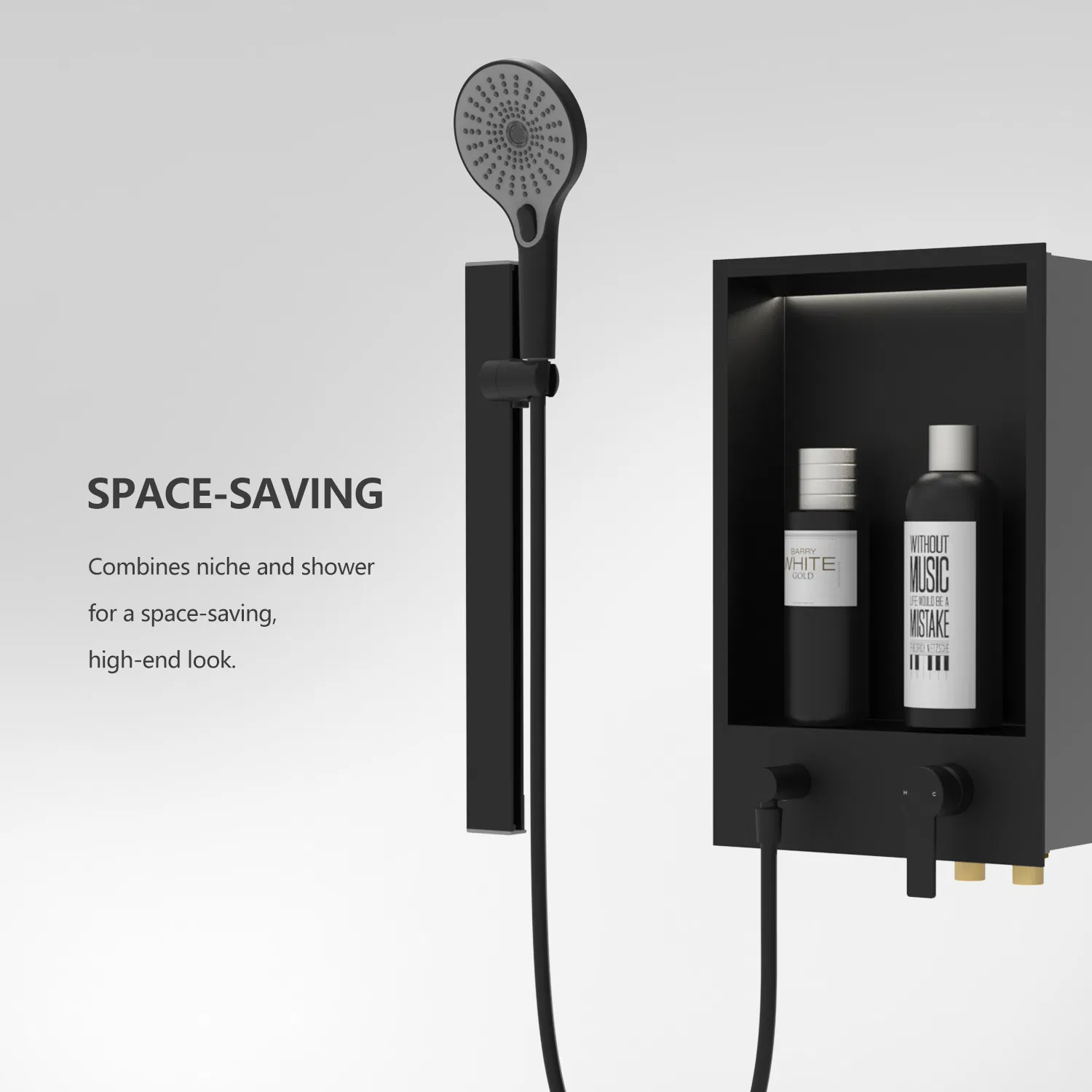 Modern Easy to Clean Set Bathroom Shower System for Home Bathroom
