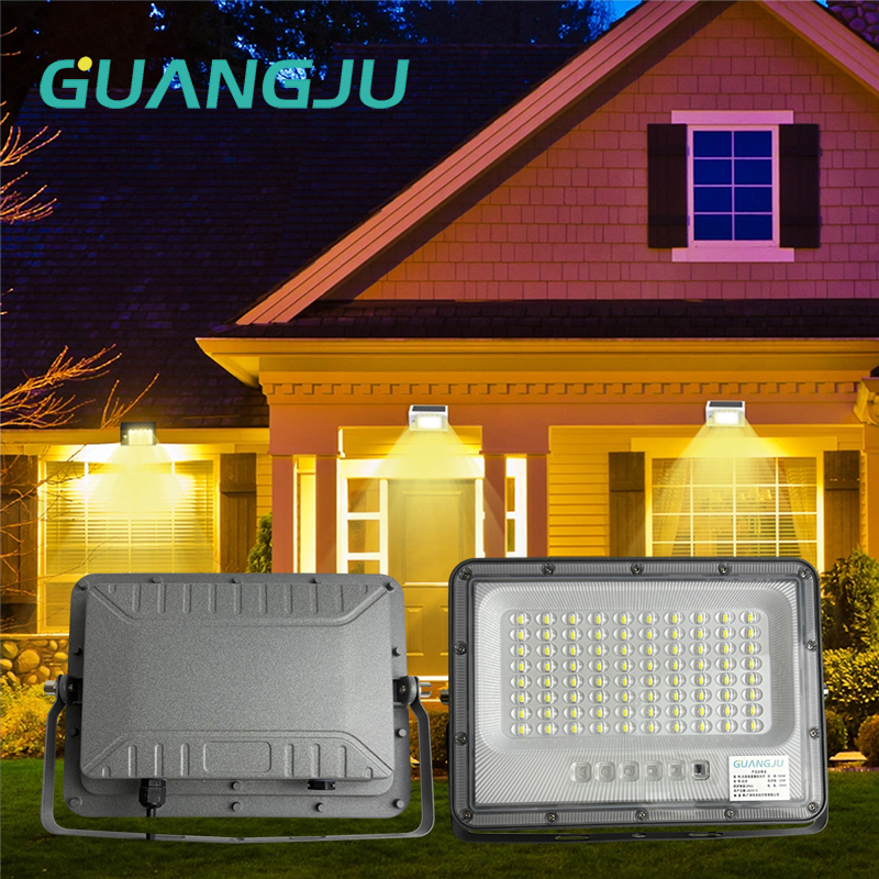 Outdoor Solar Floodlight 100W 200W 300W 400W 5054 Chip STAR SHINE Commercial Commercial Landscape Stadium LED Solar Floodlight
