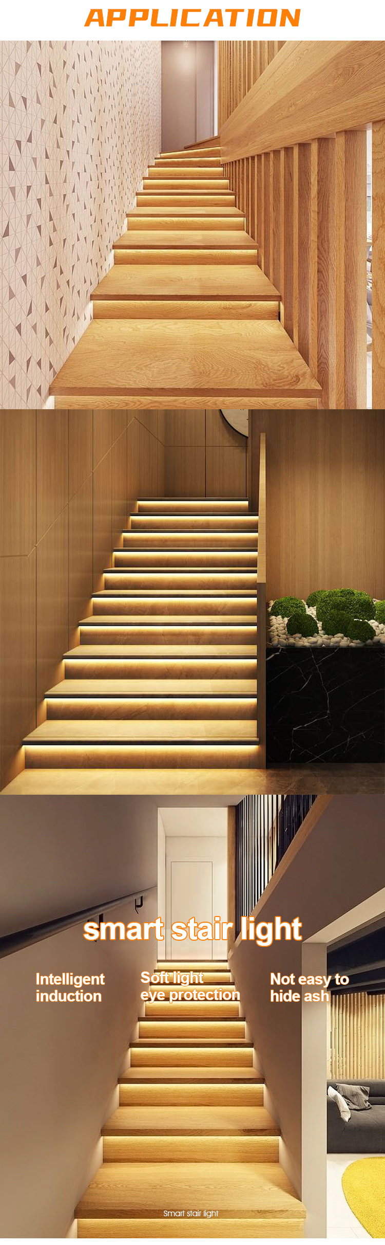 Staircase light controller connection ports