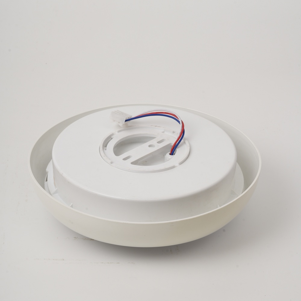 JUNAN LED Bulkhead Emergency Ceiling Light IP65 Corridor 18W Li-Ion Battery 3 Hours 2 Lamp Heads 6000K Daylight Wholesale Custom