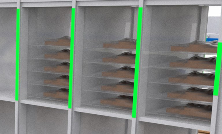 Innovative Put to Light Order Fulfillment Solution for Busy Warehouses