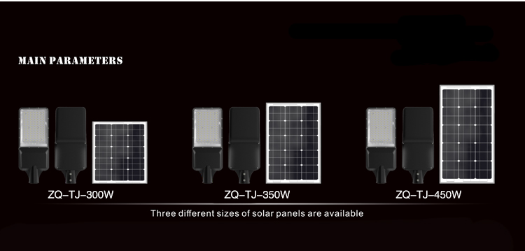 China Manufacture Wholesale New Solar Energy Smart Diecasting Aluminum Outdoor Commercial Landscape LED Solar Cell Street Light