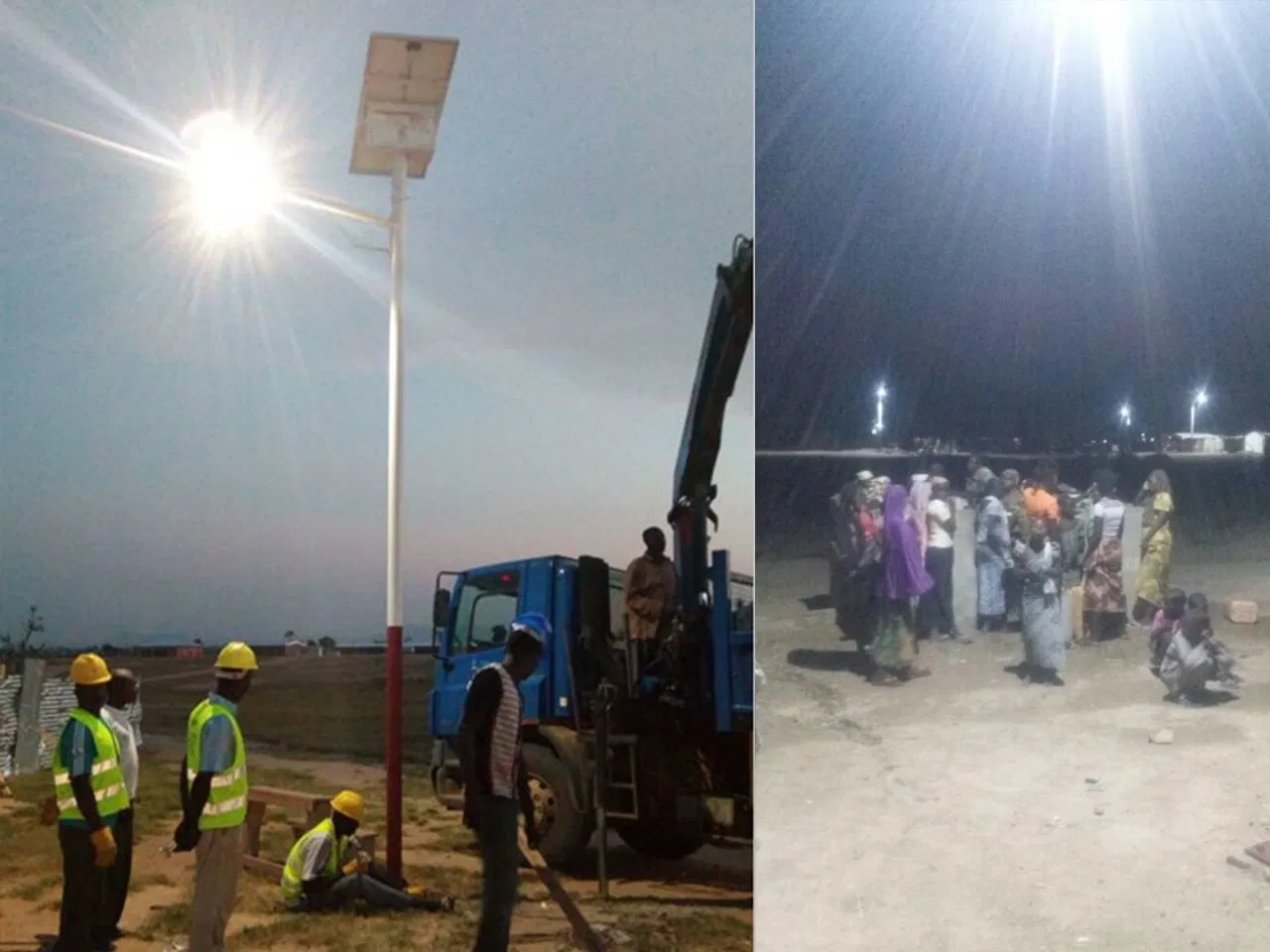 Equal to 250W HPS 60W Solar Street Lighting Systems