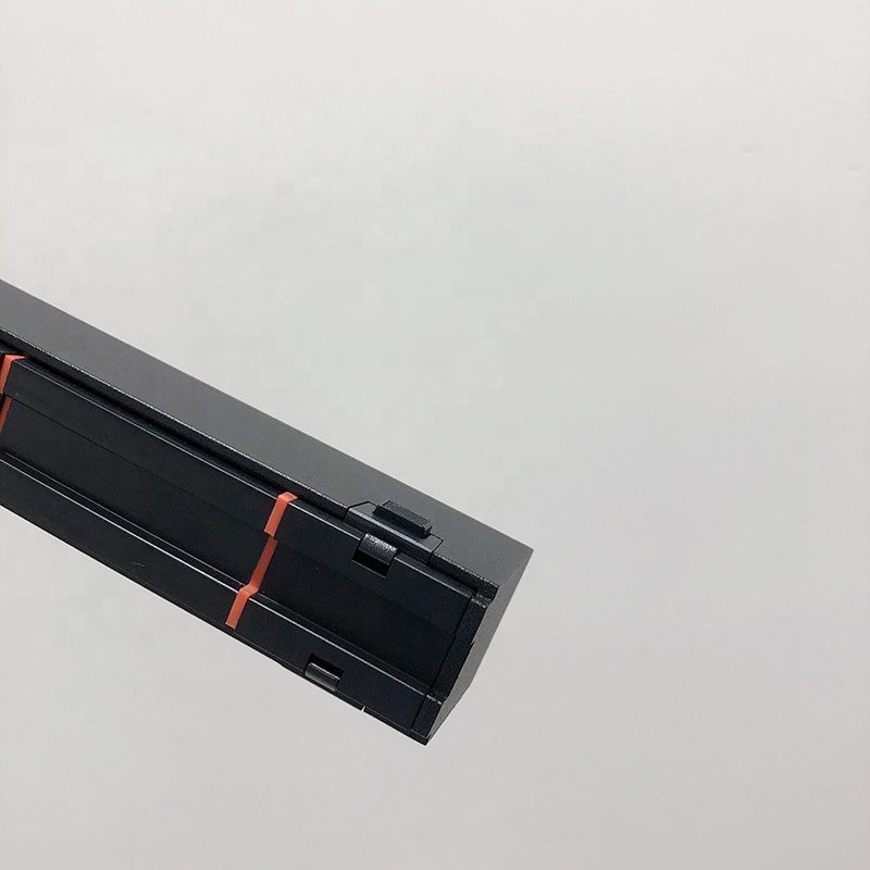Surface Mounted Ultra Thin Slim Magnetic Rail Smart Track System DC48V Magnetic Lights Diffuse Flood Track Light 12W 24W 30W