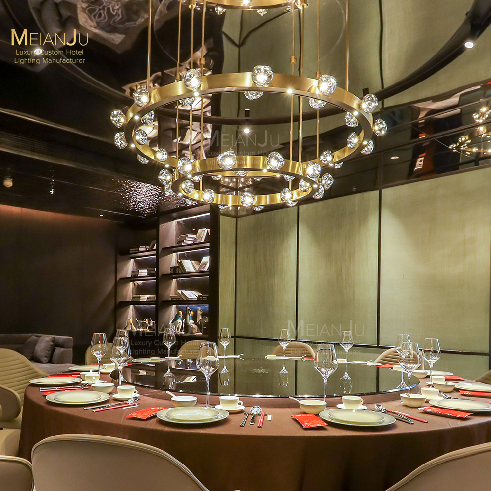 Modern Oval Stainless Steel Chandeliers &amp; Pendant Lights Warm White Professional Installation for Hotels &amp; Restaurants