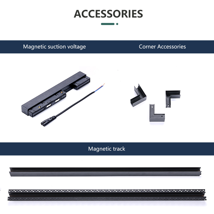 Ultra Thin 6w 12w COB Retail Folding Lighting Fixtures Rail System DC 24V 48V Linear Magnetic Led Track Light