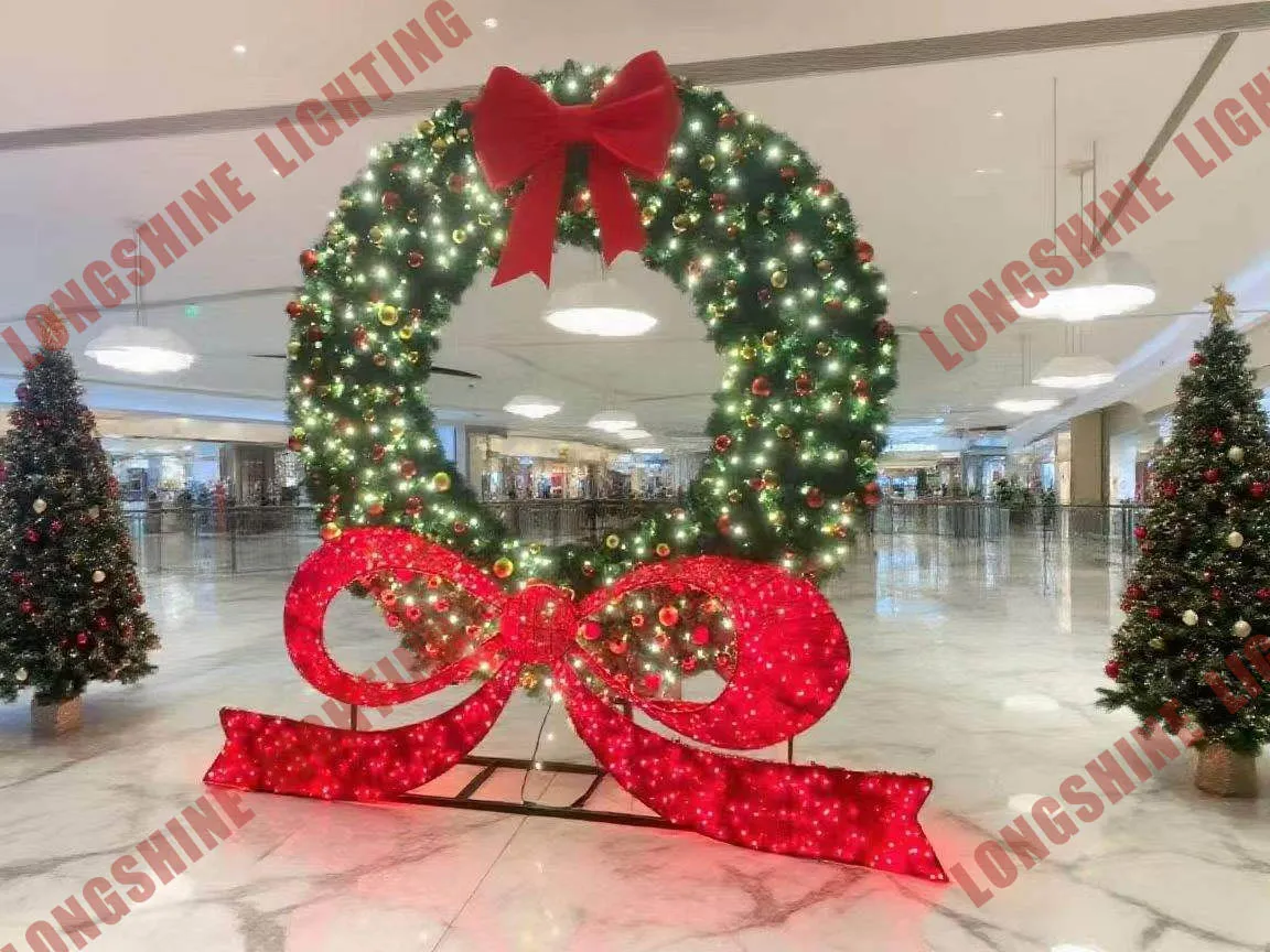 Commercial Grade Outdoor LED String Lighting for Christmas Street Event Decoration