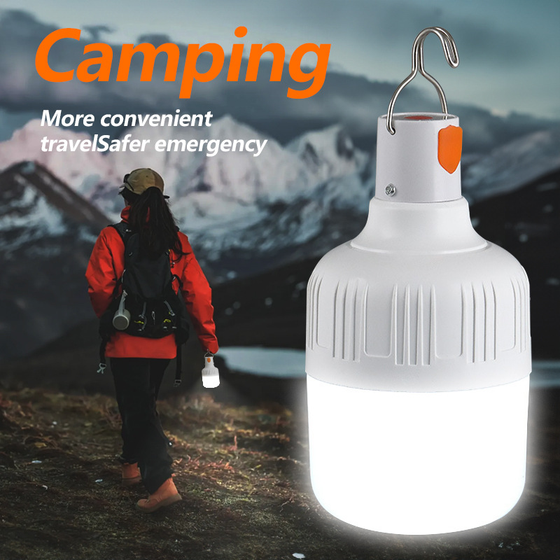 Lightops Custom Rechargeable LED Lamp Bulb Regular and Emergency Light AC/DC Durable and Portable Emergency Lighting Solution
