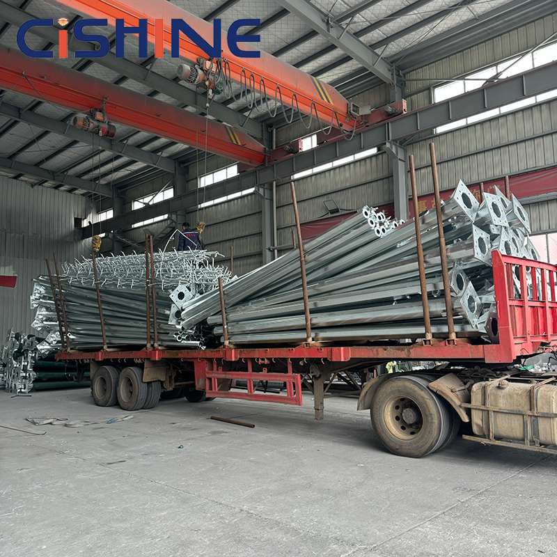 Galvanized Light Pole 3