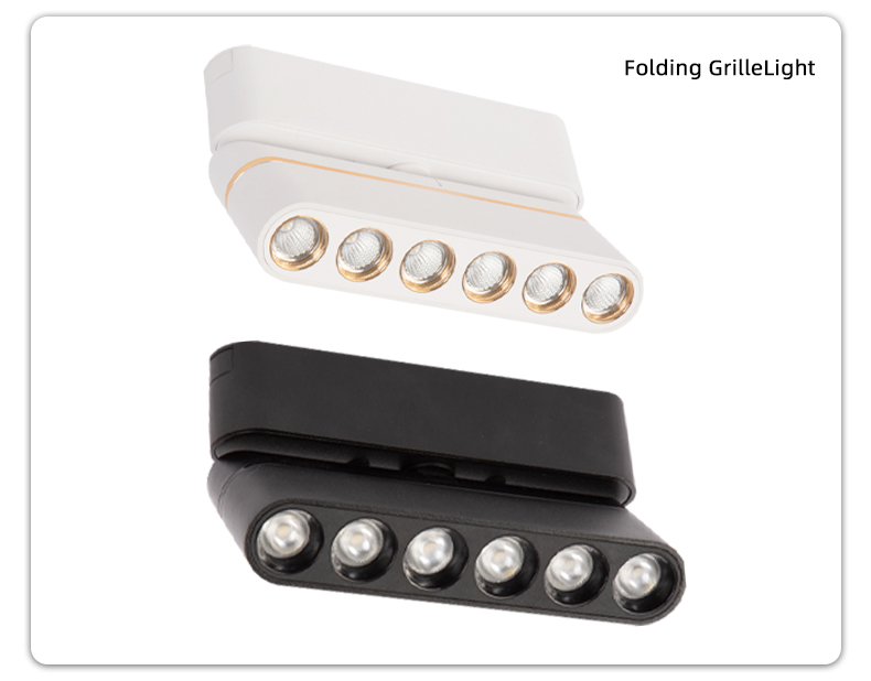 Whole-House Smart 48V LED Magnetic Track Lights System