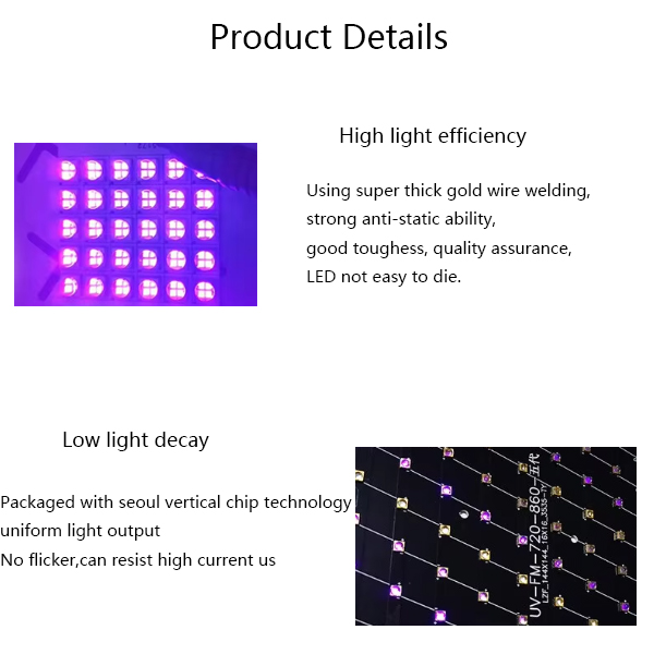 High power cob led chip display 3