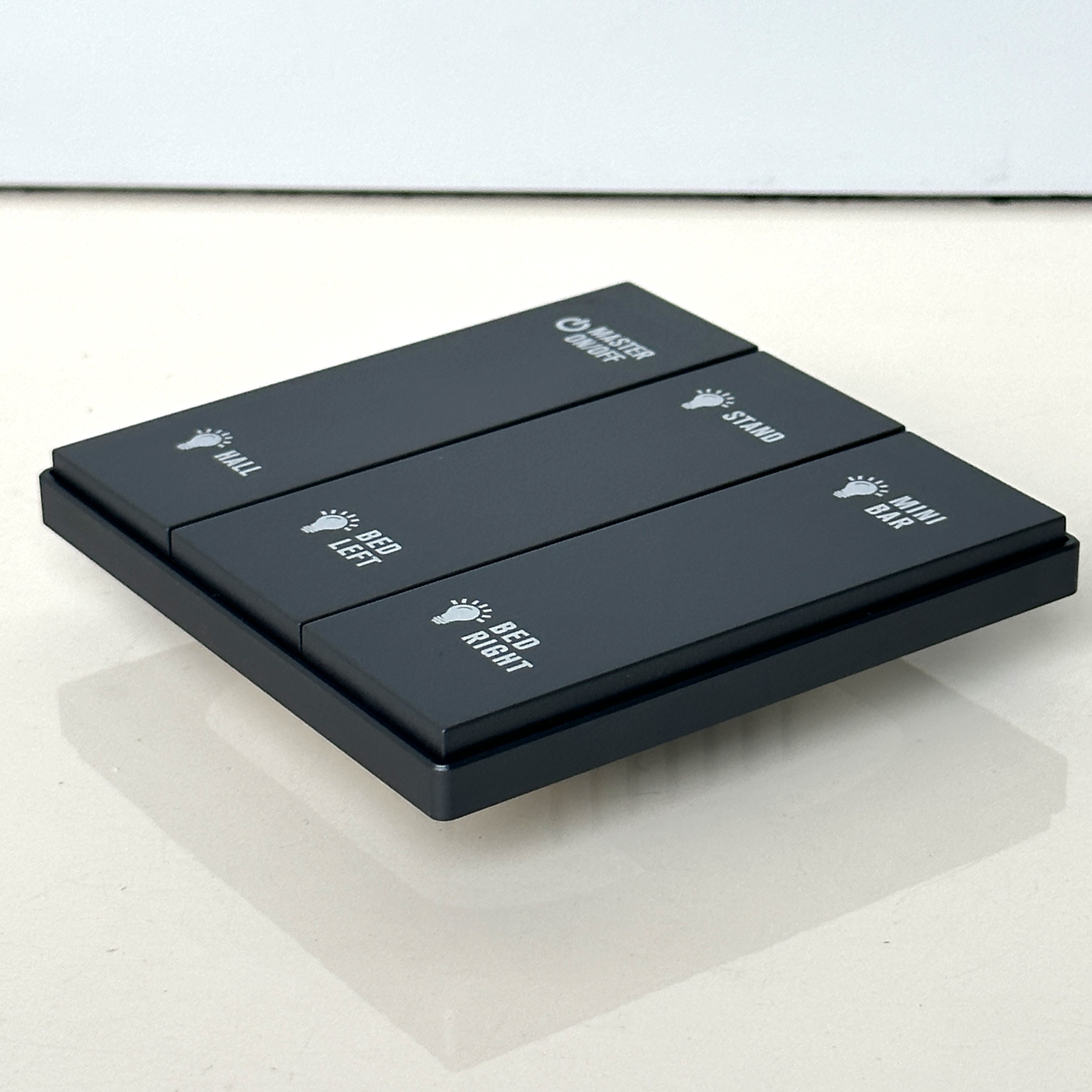 ABLE Hotel Lighting Automation Using RS485 Protocol Smart Lighting Switch With Remote Control