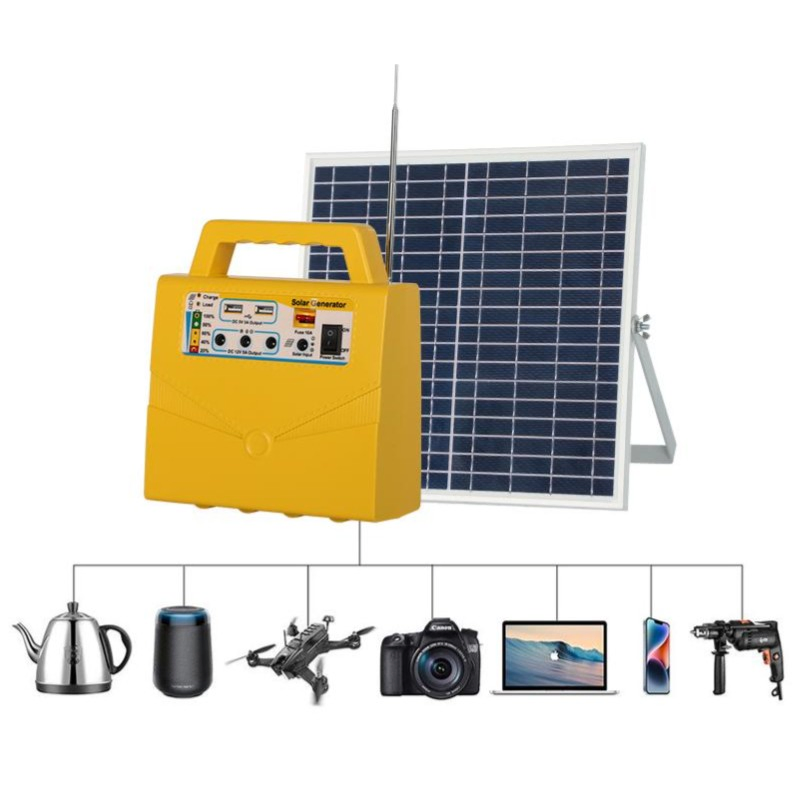 Efficient 10W-500W Solar Power System for Home Lighting Needs